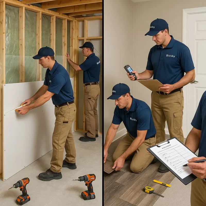 Repairs and Reconstruction process in East Richmond Heights, CA