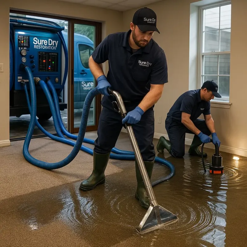 Water Extraction and Removal process in East Richmond Heights, CA